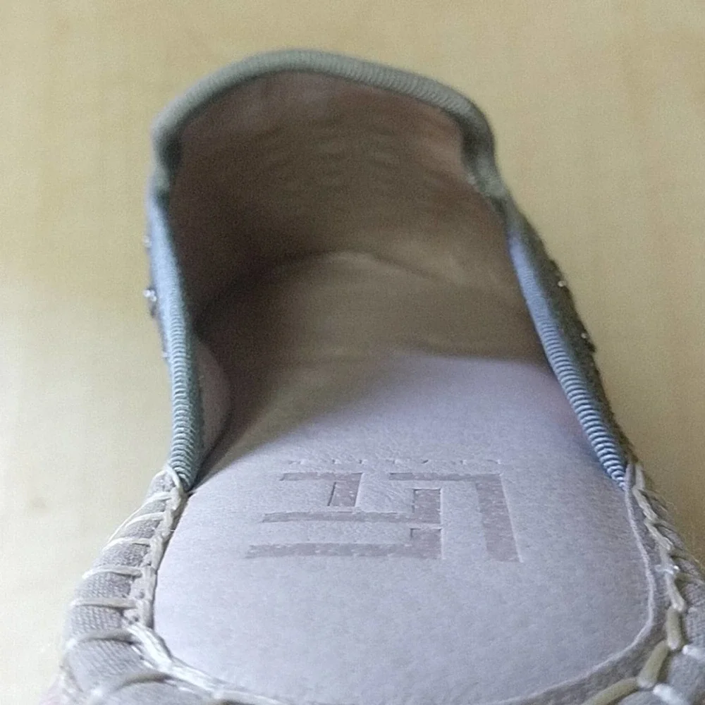 LF / Life Leather Espadrilles Studded Shoes